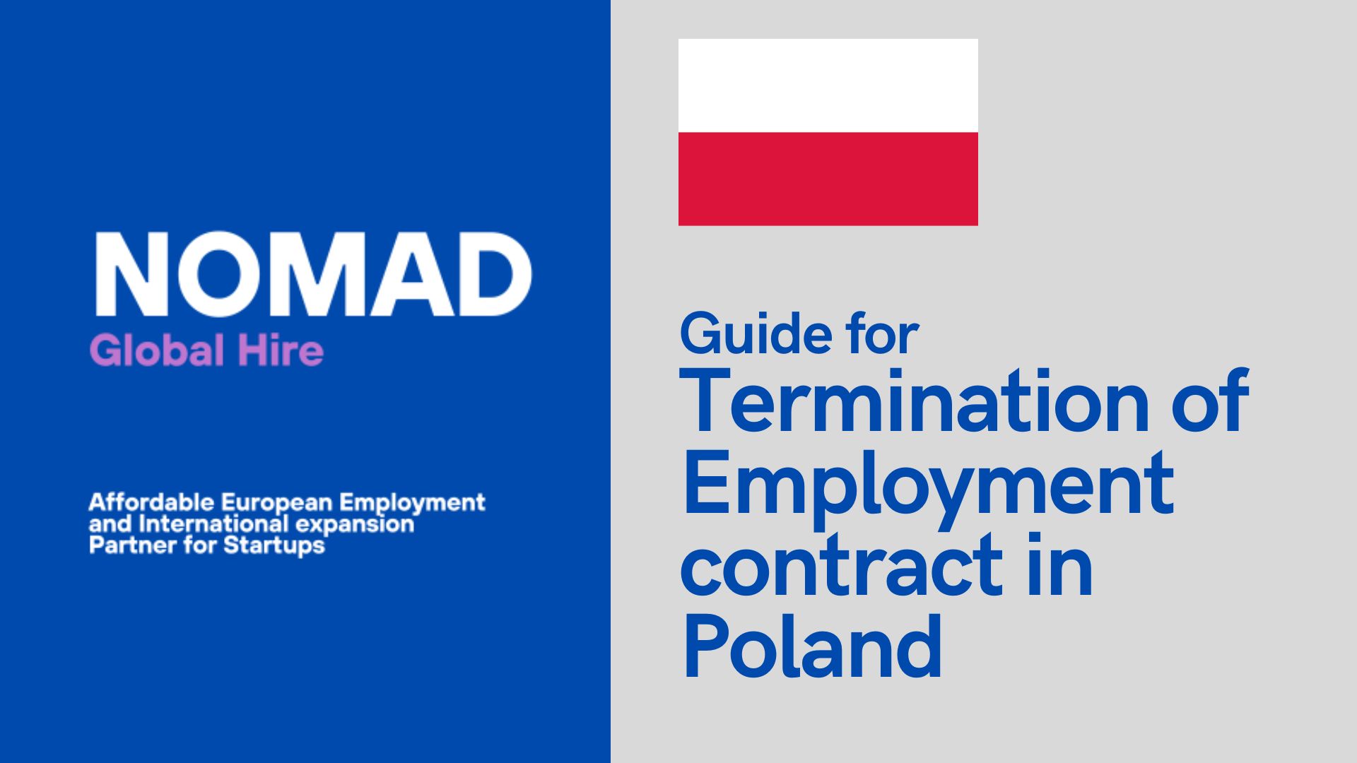 Nomad Global Hire Termination employment Poland